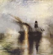 J.M.W. Turner Peace-Burial at Sea (mk09) oil painting artist